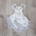 thumbnail image 2 of Lulujo Lovie Security Blanket Cotton Muslin, 2 of 4