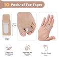 thumbnail image 2 of fastboy Universal Finger Straightener Hammer Non-shedding And Soft Texture For Hammer Toe Relief High 10pcs M, 2 of 6