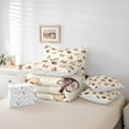 thumbnail image 6 of Homewish Puppy Dog 7-Piece Twin Bedding Sets,Pet Corgi Bedding Comforter Set,Beige Brown Sheet Sets For Boys Kids,Super Cozy Room Decor Reversible, 6 of 8