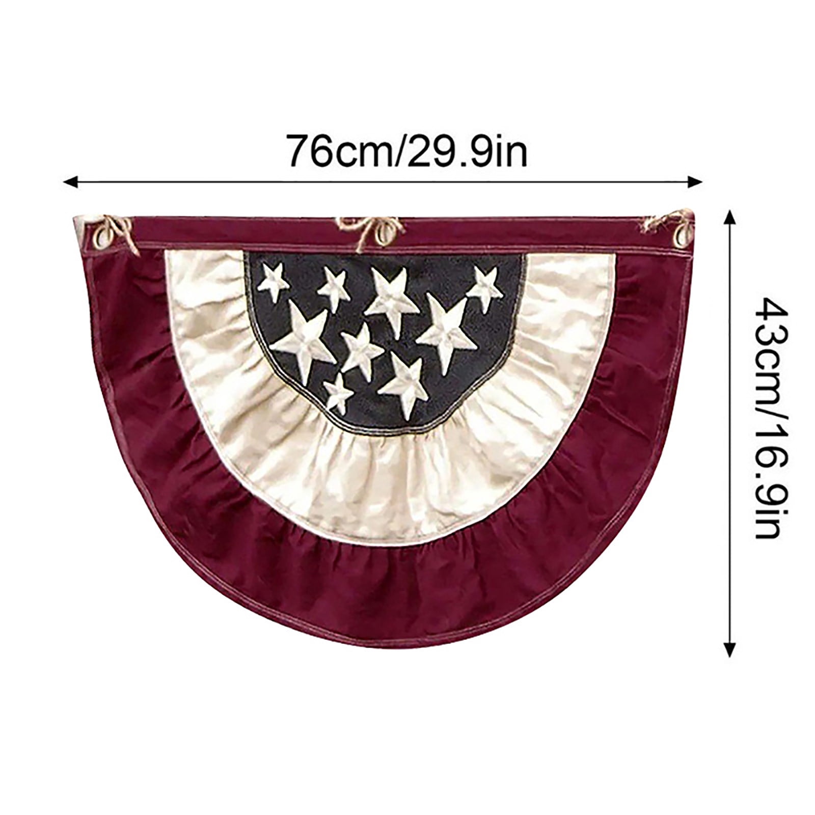 Win s Way 250th Anniversary Banner, Patriotic Decoration Flag 1776-2026 Polyester Indoor Outdoor Hanging Banner for July 4th Party Decor