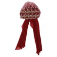 thumbnail image 1 of Muslim Turban Hat Unique Wrinkle Design Stylish Soft Comfortable Light Weight Stretch Head WrapDeep Maroon, 1 of 14