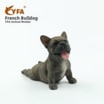 thumbnail image 4 of New French Bulldog Tongue-Sticking Small French Bucket Car Decoration Simulation Animal Dog Model French Bulldog, 4 of 11
