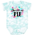 thumbnail image 3 of Inktastic Sweet As Pie Hearts Boys or Girls Baby Bodysuit, 3 of 5