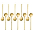thumbnail image 2 of 20 Cucharas de Café Expreso de Acero Inoxidable para Café, Azúcar, Postre, Pastel, Helado, Sopa, Antipasto (Dorado), 2 of 5