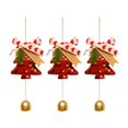 thumbnail image 1 of 3 adornos para de Navidad, decoraciones navideñas, colgantes decorativos para celebraciones, decoración para de Navidad para la entrada de Rojo, 1 of 8
