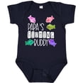 thumbnail image 3 of Inktastic Papa's Fishing Buddy with Colorful Fish Boys or Girls Baby Bodysuit, 3 of 5