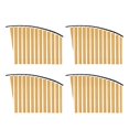 thumbnail image 1 of Universal M Agnetic Window Sunshade Curtain Type Car Window Sunshade Universal Fit Car Side Window Privacy Sunshade Sunshade Sunshade (gold/silver All Car Set), 1 of 6