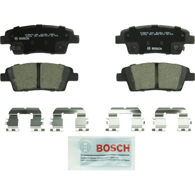 Bosch Bc1551 Quietcast Premium Juego De Pastillas De Freno De Disco Cerámico - Compatible Con Select Genesis G80; Hyundai Génesis; Kia K900; Trasero