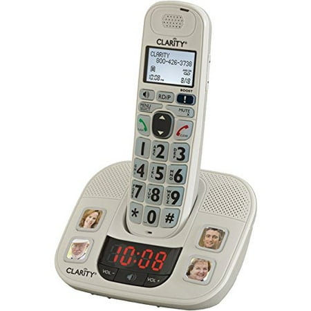 - Clarity 59465.001 DECT 6.0 Extra-Loud Big-Button Speakerphone with Talking Caller ID and Extra Handset