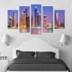 thumbnail image 3 of Juego de Cuadros Decorativos, Skyline de Dubai Marina, Estilo Moderno y Vibrante, 5 Piezas, Ideal para Oficina y Sala, 150x80cm, 3 of 5