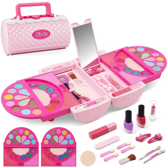 Theo Klein: Cleaning Trolley Set - Kid's 8 Piece Toy Set Includes