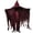 Red, variant on Hvyesh Hooded Cloak for Men Women Halloween Cloaks Vintage Tattered Witch Cape