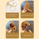 thumbnail image 4 of Tail Wagging Lindo Capybara Plush Keychain Juguete para Un Regalo Cumpleaños Mochila, 4 of 6