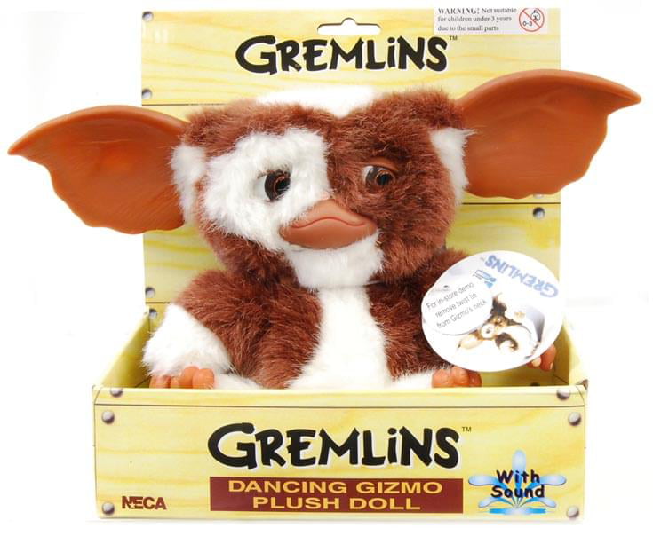 gremlins gizmo dancing plush with sound