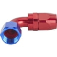 thumbnail image 5 of Full Flow Swivel Hose End Fitting, 90 Degree, Red/Blue -12 AN, 5 of 6