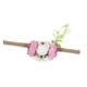 thumbnail image 3 of Diadema Con Banda Elástica Para El Cabello Diadema Con Accesorios Para Disfraces Y Accesorios De Fotografía Rosado Soledad Cintas para niñas, 3 of 4