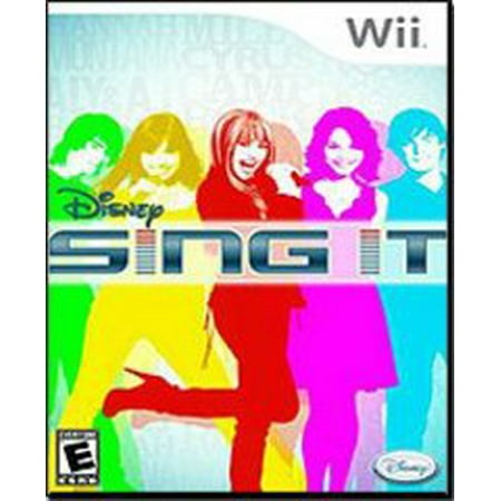 Disney Sing It - Game Only - Nintendo Wii (Best Disney Games For Wii)