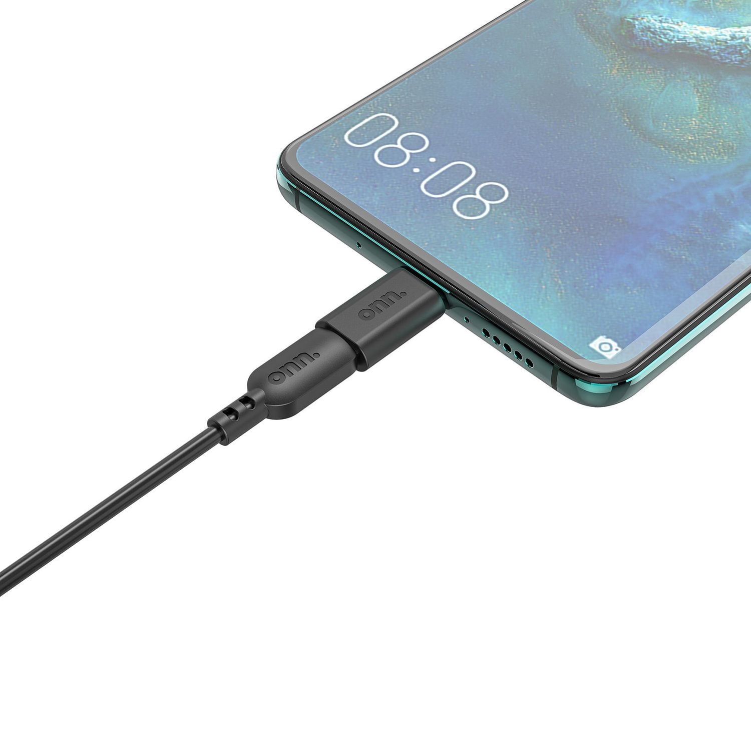 onn. Hi-Speed Micro-USB to USB-C Adapter