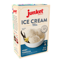 Junket Ice Cream Mix Very Vanilla (Case of 12)