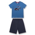 thumbnail image 1 of Sanetta Pijama corto para niño - Kids, policía, pijama, jersey sencillo, algodón Azul 140, 1 of 3