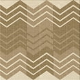 thumbnail image 1 of Ahgly Tapis de Zone Carré Transitionnel Lavable en Machine, 5 Pieds Carré, 1 of 7