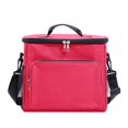 thumbnail image 3 of Hvmvliv Lunch Box Bag Cotton Portable Lunchbox Bag Take-Away Insulated Lunch Box Bag,Large-Capacity Office Lunch Bag,Portable Insulated Bag Red, 3 of 9