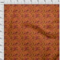 thumbnail image 3 of oneOone Rayon Red Fabric Batik Sewing Material Print Fabric By The Yard 56 Inch Wide, 3 of 6