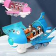 thumbnail image 3 of Children Stunt Electric Airliner Toy With Light Effects Rotating Super Trick Gift For Kids Children 26-27s, 3 of 5