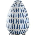 thumbnail image 2 of StyleCraft Signature 28.5 Inch 150 Watt Ceramic Table Lamp, Off-White/Blue, 2 of 5