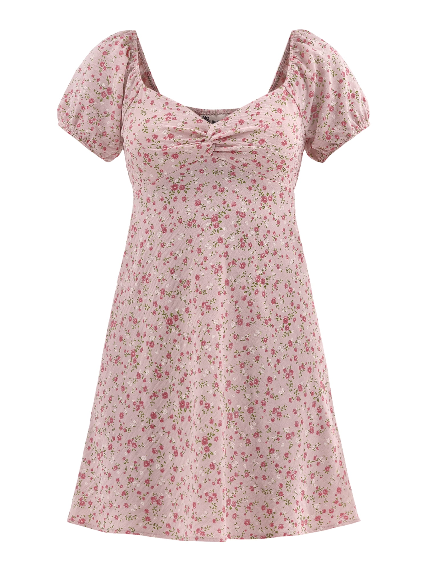 No Boundaries Mini Dress with Puff Sleeves, Women's