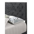 thumbnail image 4 of Elegant Black Queen Bed with Transitional Design for Comfort, 4 of 6