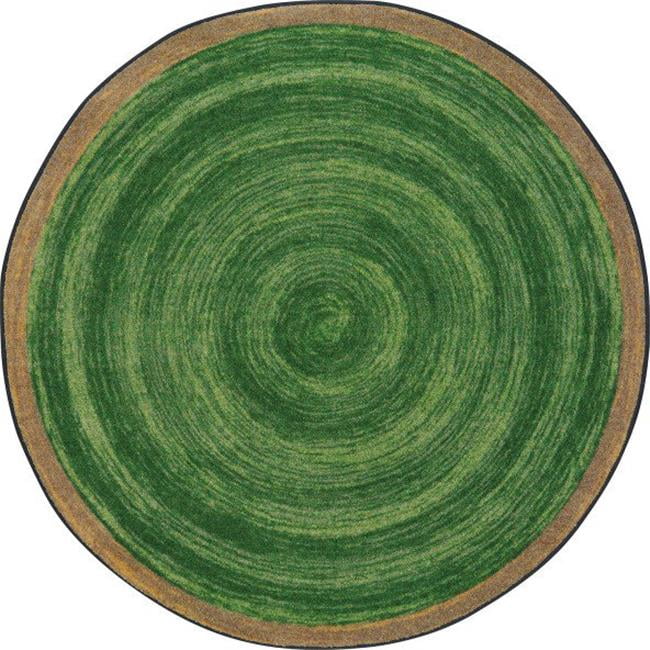 Joy Carpets 1972H04 Feeling Natural Rug in Pine Round, 5 ft. 4 in