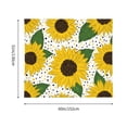 thumbnail image 3 of Honeii Sunflowers print Tapestry for Bedroom, Tapestry Wall Tapestry Aesthetic, Room Decor Classroom Tapestries for Living Room Dorm Room 51" X 60", 3 of 6