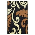 thumbnail image 2 of Capri Vine Black and Beige Rug, Multiple Sizes, 2 of 3