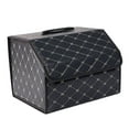 thumbnail image 1 of Organizador de asiento de coche, caja de almacenamiento de carga de gran capacidad para organizar el coche M, 1 of 8