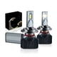 thumbnail image 2 of Sidaley 2 piezas de luces LED para coche Universal 6000K 8000LM 120W faro externo lámparas de disipación de calor accesorios de conducción nocturna Bombillas para automóviles Sidaley VI016260-01B, 2 of 6