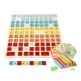 thumbnail image 2 of Tablero de rompecabezas de madera preescolar, clasificación de matemáticas, perfke tablero de rompecabezas de números, 2 of 8