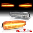 thumbnail image 2 of AJP Distributors Clear Sequential LED Signal Fender Side Markers Lights Lamps Pair Compatible/Replacement For Lancer Evolution EVO 10 X / Mirage / Outlander 07 08 09 10 11 12 13 14 15 16 17 18 19 20, 2 of 9