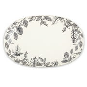 Thyme & Table Stoneware Oval Serving Platter, Harvest