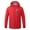 Red, variant on Womens Heated Jacket Puffer Coat Men's And Women's Same Eight Heating And Thickening Hooded Charging Suit