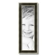 thumbnail image 2 of ArtToFrames 6" x 20" Black Panel With Silver Lip Picture Frame, 6x20 inch Multi Wood Poster Frame (WOM-5093),  Pack, 2 of 7