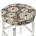 thumbnail image 3 of Gukieu Dandelion Flower Print Round Chair Cover, Dust-proof and Non-slip Bar Chair Protective Cover, Suitable for Bars, Restaurants, Offices-14 inch, 3 of 7