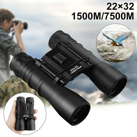 ARCHEER Night Vision Binoculars Telescope Portable 22x32 Magnification 7500M Zoomable Folding Binoculars Archeer Telescope for Outdoor Bird Watching Travelling Sightseeing