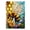 Bees Collecting Nectar, variant on Haosy Cartoon Yellow Star Notebooks 1-subject Journal 60 Sheets A5 College Ruled Paper Detachable Ring 8.3"x5.7"