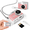 Pink, variant on Pink Retro Keychain Camera for Teens & Adults, 1080P HD Mini Digital Camera with 32GB Card, 6 Filters - Portable Necklace Camera for Birthday Gifts
