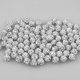 thumbnail image 4 of 100 Piezas de arcilla Con Diamantes de Imitación de Cristal Pavimentado de Bolas de Discoteca Plateadas 8 mm, 4 of 5