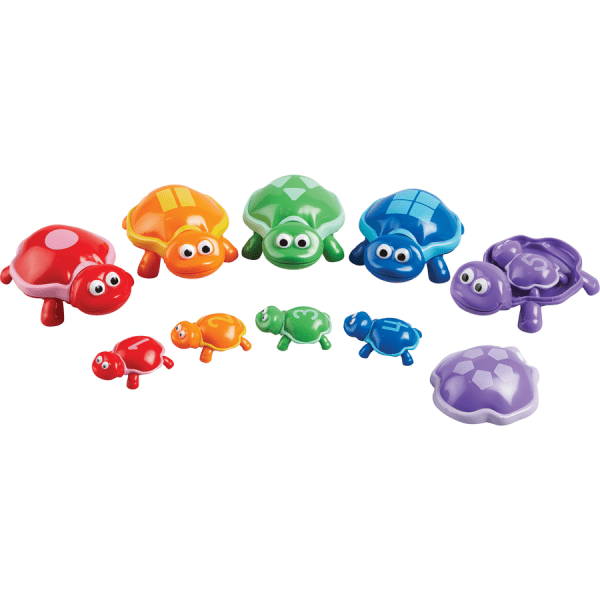 Learning Resources, LRNLER6706, Snap-n-Learn Number Turtles, 1 Each