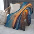 thumbnail image 2 of PHELIKA Ocean Waves Beach Sand Seaside Sunrise 03 All Season Soft Throw Blanket Lightweight Flannel Fleece Blankets 60" x 80", 2 of 8