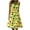 Yellow, variant on Uaswgudfs Women's Sleeveless Summer Dresses 2025: Casual A-Line Midi Dress with Jellyfish Print, Tiered Skirt & Lightweight Daily Wear Design Red L