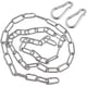 thumbnail image 1 of Cadena con Dos Mosquetones, Cadena para Silla Colgante de Acero Inoxidable de 1M, Cadena de Extensión para Sillas Colgantes, Kit para Colgar para Hamaca, Pilates, Equipo Interior y Exterior, 1 of 5